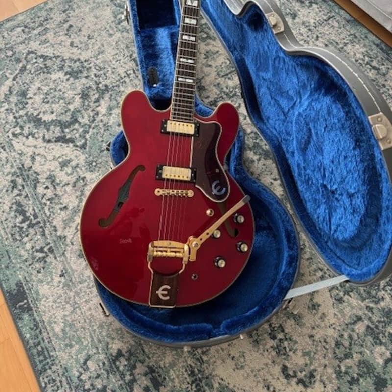 2012 Epiphone Sheratone 1962 50th anniversary reissue 2012 cherry