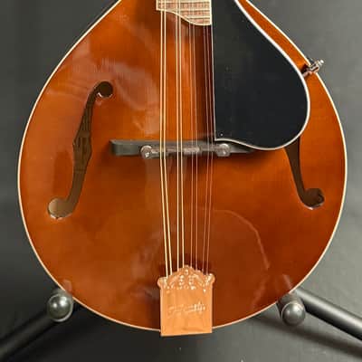 Kentucky KM-256 Artist Deluxe A-Style Mandolin Transparent Brown w/ Gig Bag image 1