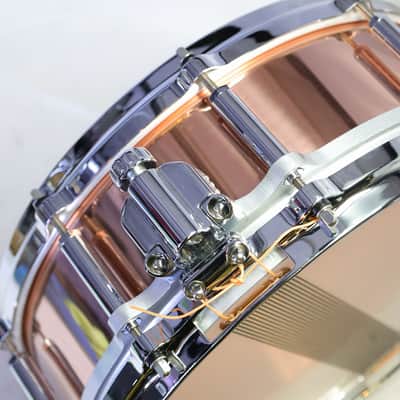 PEARL FC1450/C FREE FLOATING COPPER 14x5 Pearl Snare Drum (08/31) image 5