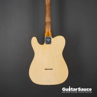 Fender Custom Shop Masterbuilt John Cruz 55 Telecaster Heavy Relic  2015 - White Blonde (COD 1538UG) image 12