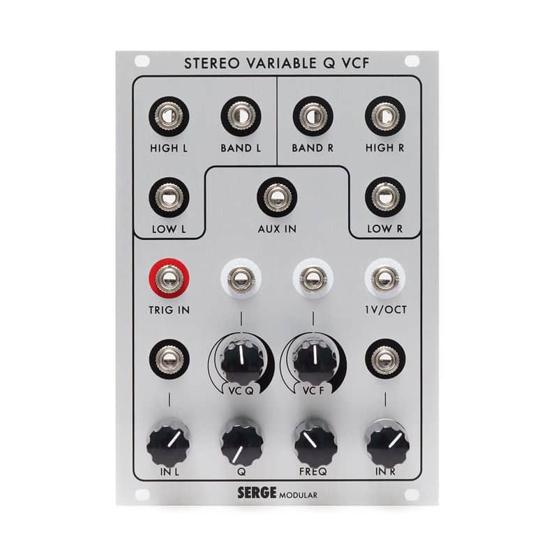 Random Source Serge Stereo VCFQ Eurorack Filter Module (SVCFQ) image 1