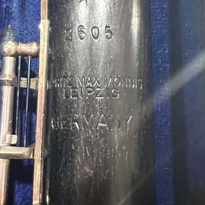 Moritz Max Monnig Leipzig Germany Flute 1930-40 - Grenadilla wood/Silver image 9