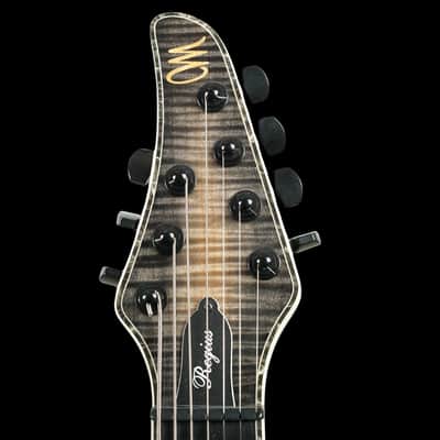 Mayones Regius 7, Transparent Natural Black Burst image 5