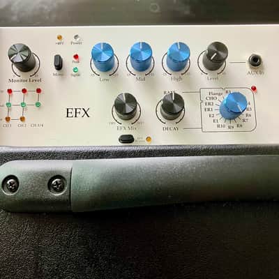 EAE A4-56 120w Acoustic Guitar Amplifier. Mixer. DFX. Bluetooth. Lithium Batteries. New & Unused. image 6