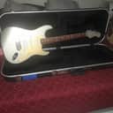Fender FSR "Silver Sister" Standard HSS Stratocaster 2004 - 2005 - Inca Silver matching headstock