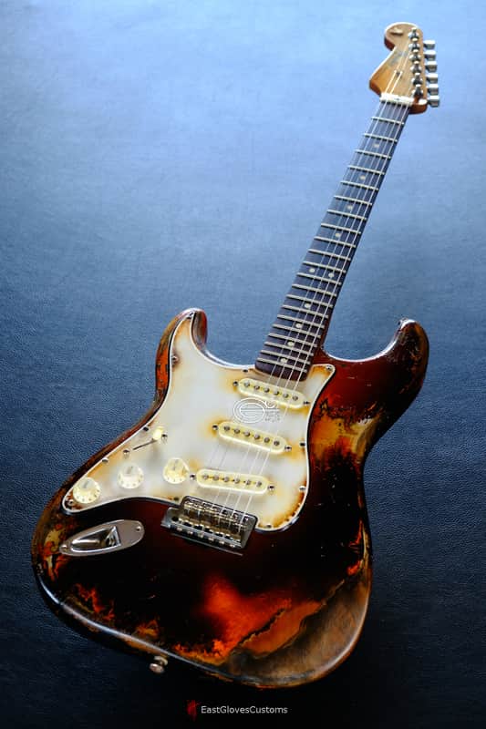 Fender Stratocaster 60th Anniversary Orange Heavy Aged Relic image 1