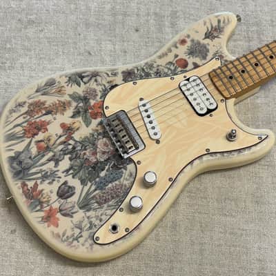 2020 Shawn Mendes Foundation Musicmaste Floral Design HS Limited Edition Out of Production CLEAN + Fender G&G Deluxe Hardshell Case image 1