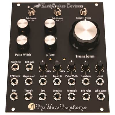 EarthQuaker Devices The Wave Transformer Eurorack Module Analog Vintage-Voiced Transfiguration Oscillator Effects Pedal image 1