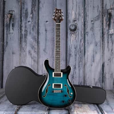 Paul Reed Smith SE Hollowbody II Piezo, Peacock Blue image 8