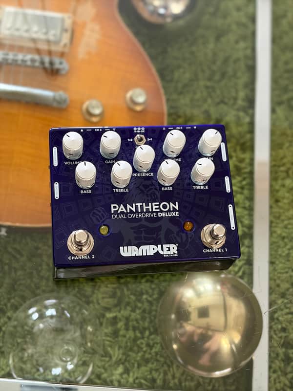 Wampler Pantheon Dual Overdrive Deluxe 2021 - Blue image 1