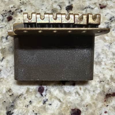 DiMarzio Brass Tremolo Bridge For Stratocaster by Gary Kahler 80s image 4