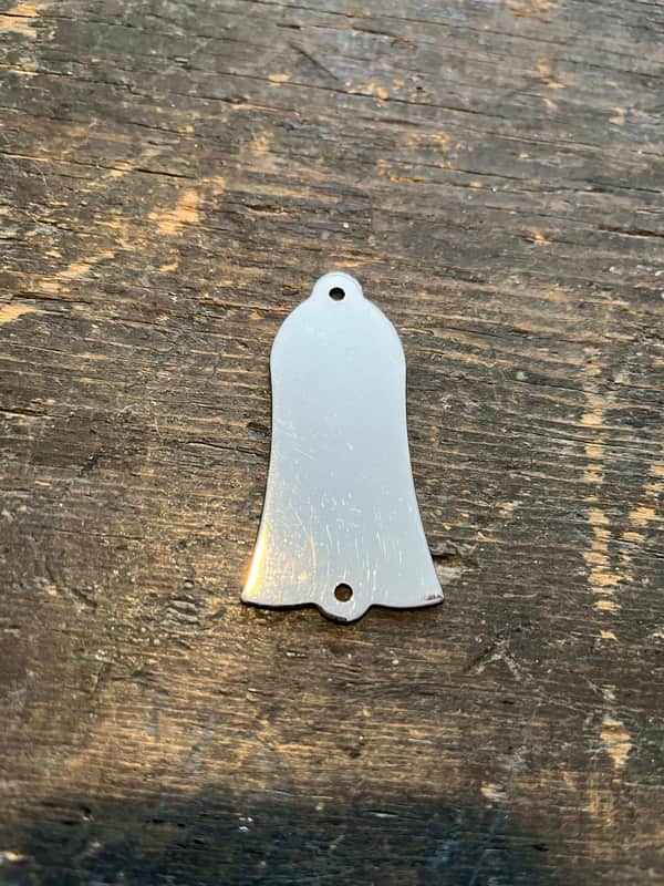 Unknown Chrome Gibson Truss Rod Cover 80's - chrm image 1