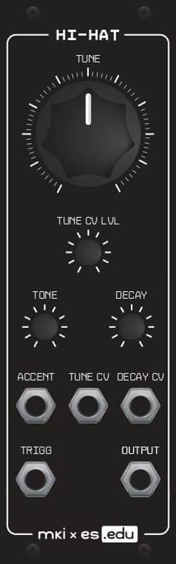 ERICA SYNTHS EDU DIY HIHATS : BRAND NEW :  [DETROIT MODULAR] image 1