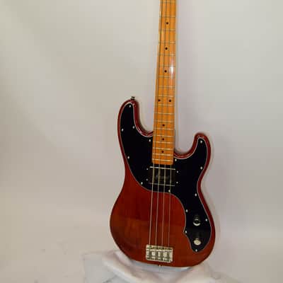 2025 Squier Classic Vibe Telecaster Bass, Maple Fingerboard, Black Pickguard, Mocha w/ Bag image 2