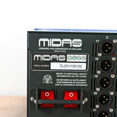 Midas DL231 24x24 Active Microphone Splitter CG014WV image 6