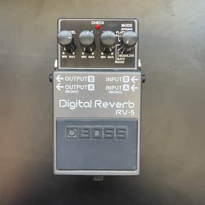 Boss RV-5 Digital Reverb (Dark Gray Label) 2002 - 2015 - Grey