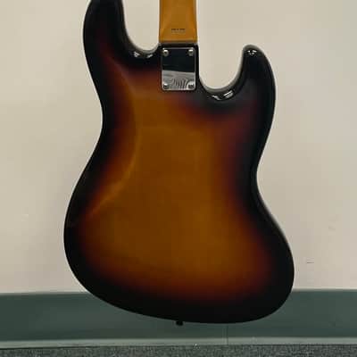 Vintage Fender JB62/LH ‘62 Reissue Jazz Bass 1993 - Lefty - Sunburst MIJ image 4