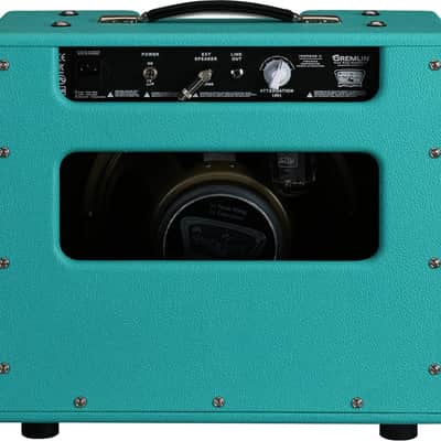 Tone King Gremlin Guitar Combo Amplifier (5 watts, 1x12"), Turquoise, 5 Watts image 4