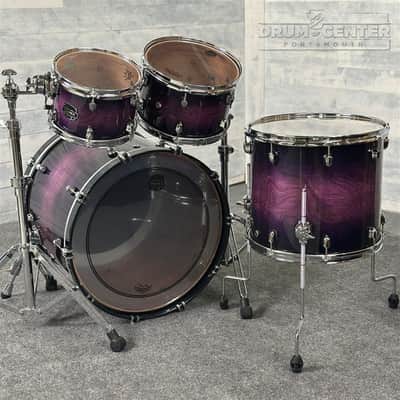 Mapex Saturn VI Rock 4pc Drum Set 22/10/12/16 Royal Purple Burst image 2