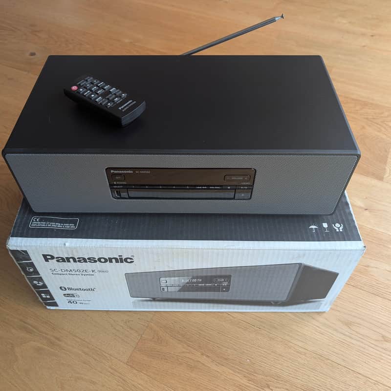 2023 Panasonic SC-DM502-K Black