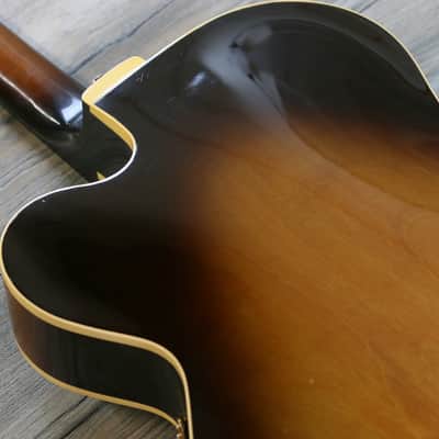 Vintage! 1986 Heritage Eagle Archtop Jazzbox Sunburst + Hard-Case image 18