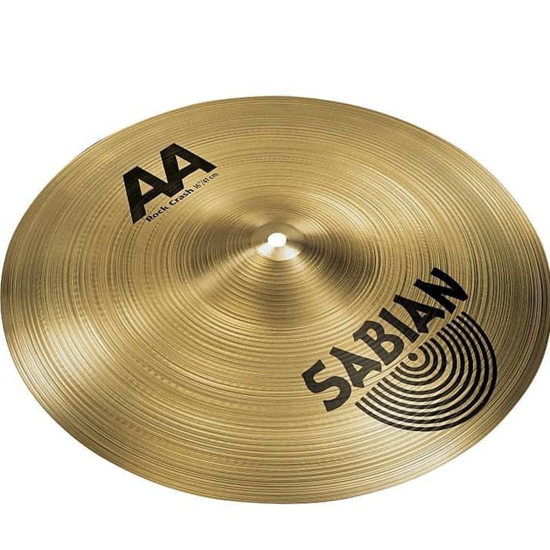 Sabian 16" AA Rock Crash Cymbal 2002 - 2018 image 1