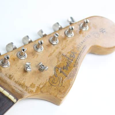 1963 Vintage Fender Jazzmaster NECK Brazilian Rosewood ~Refinished~ USA 1960s Pre-CBS L-Series image 12