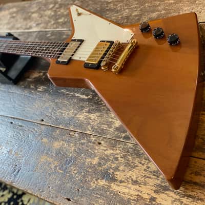 Gibson 2000 Limited Edition Antique Natural Explorer 1976 Reissue & OHSC image 9