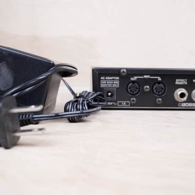 Boss Pro SE-50 Stereo Effects Processor 1990 Black Made in Japan Half Rack w/ Power Supply image 5