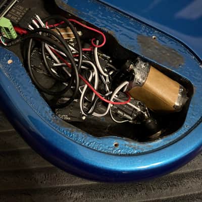 Spector Performer 5 2019 modded- Present - Metallic Blue image 12