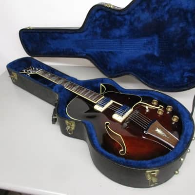 Ibanez AK86 DVS Hollow-body Guitar Dark Violin Sunburst image 11