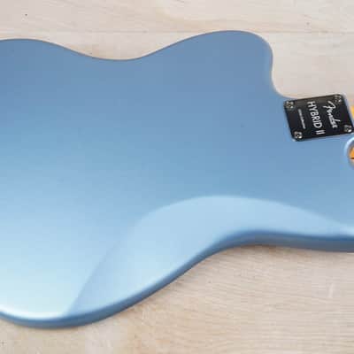 Fender 2026 Collection Hybrid II Jazzmaster Satin Metallic 2026 Matte Aero Blue Japan MIJ w/ Gig Bag, Case Candy image 8