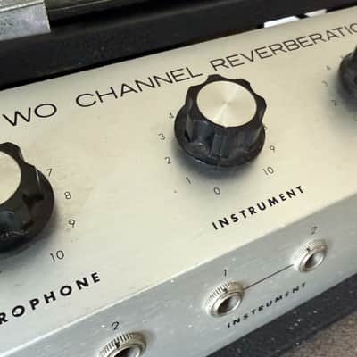 Rare Vintage Spring Reverb, Eagle International RA-859, 1970s, Analogue Reverb unit. (2nd of 2) image 2