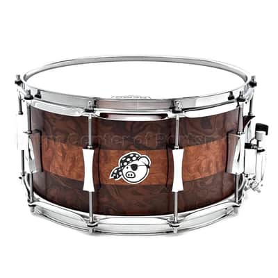 Pork Pie Macchiato Maple Snare Drum 14x7