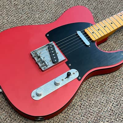 Squier 40th Anniversary Telecaster Vintage Edition Satin Dakota Red image 1