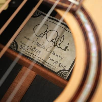 PRS Angelus Cutaway Cocobolo Adirondack Spruce 2011 image 11