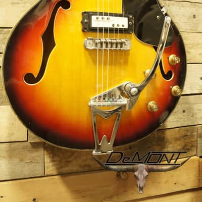 Kimberly VIP6 Tombo Vintage MIJ Japanese Electric Guitar - Restored - w/ hard case image 4