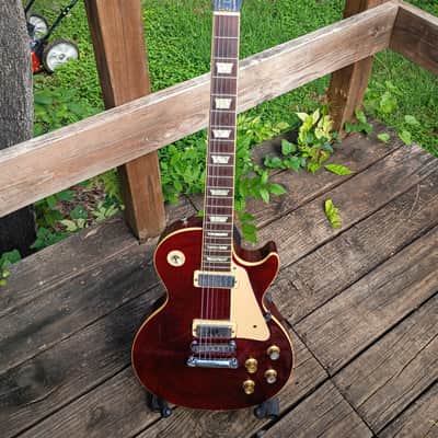Gibson Les Paul Deluxe 30th Anniversary 2000 - 2001 Wine Red HH Rare image 17