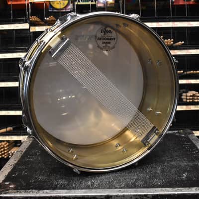 Tama PM316 Artstar Power Metal Brass snare 6.5 X 14 image 6