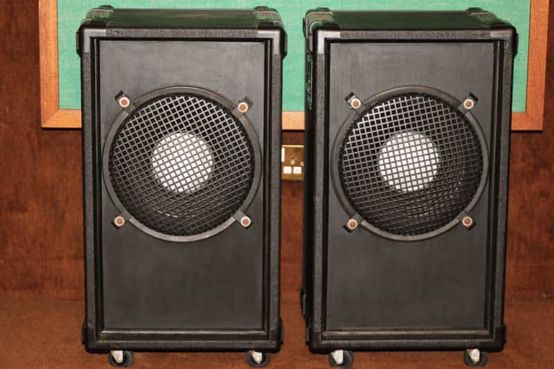 Pair of 1x12" Custom Roland Pro Audio Speaker Cabinets image 1