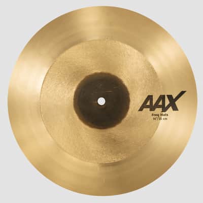 Sabian *Pre-Order* AAX 14" FREQ HiHats Cymbals Frequency Hats | Bundle & Save | Made in Canada | Special Order | Authorized Dealer image 2