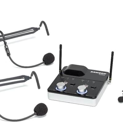 Samson Concert 288m Dual-Channel Wireless Lavalier/Headset System, Band D image 2