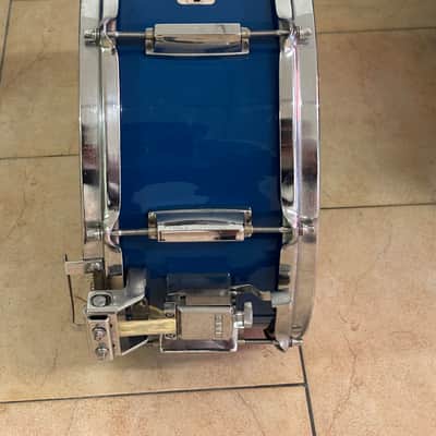 Yamaha 8000 tour custom Cobalt blue 22/12/13/16 snare and hardware image 12