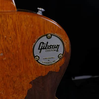 Mint Gibson Custom 1959 Les Paul Standard Reissue Electric Guitar - Murphy Lab Ultra Heavy Aged Lemon Burst image 22