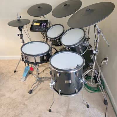Roland VAD506 Acoustic Design Electronic V-Drum Kit 2024; Black image 2