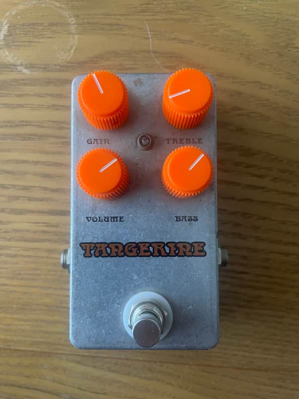 "Tangerine" clone of Earthquakes Devices Monarch preamp overdrive 2010s Raw image 1