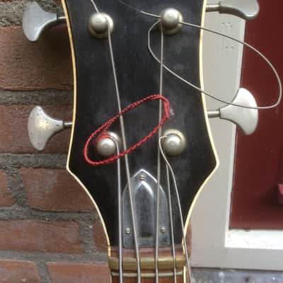 VOX escort / Crucianelli elite Vintage Bass 1960,s sunburst image 5