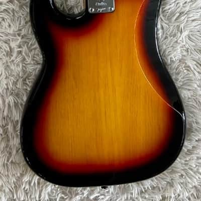 Tagima TW 65 P-Style 4-String Electric Bass Guitar Maple Fretboard, Sunburst image 9