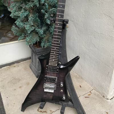 2010s Lado Earth 2002  - Trans Black Flame Maple Top with OHSC image 6