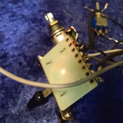 1990s Ibanez RG Wiring harness modded image 3